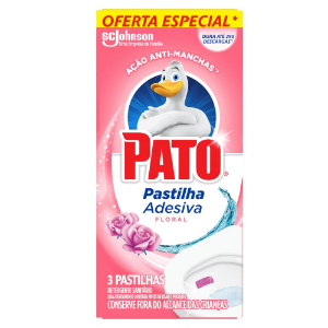 PATO PASTILHA ADESIVA FLORAL 20% 3UN PROMO DI C/8