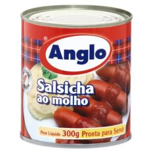 SALSICHA AO MOLHO ANGLO LT300G