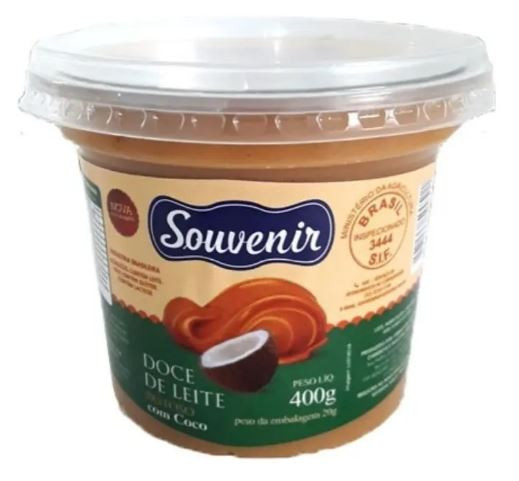 DOCE DE LEITE COM COCO 400G SOUVENIR