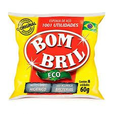 BOMBRIL ESPONJA DE AÇO COM 860g