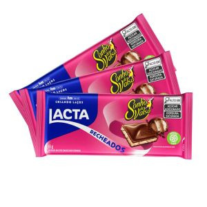 CHOCOLATE TABLETE LACTA RECHEADOS SONHO DE VALSA 98G