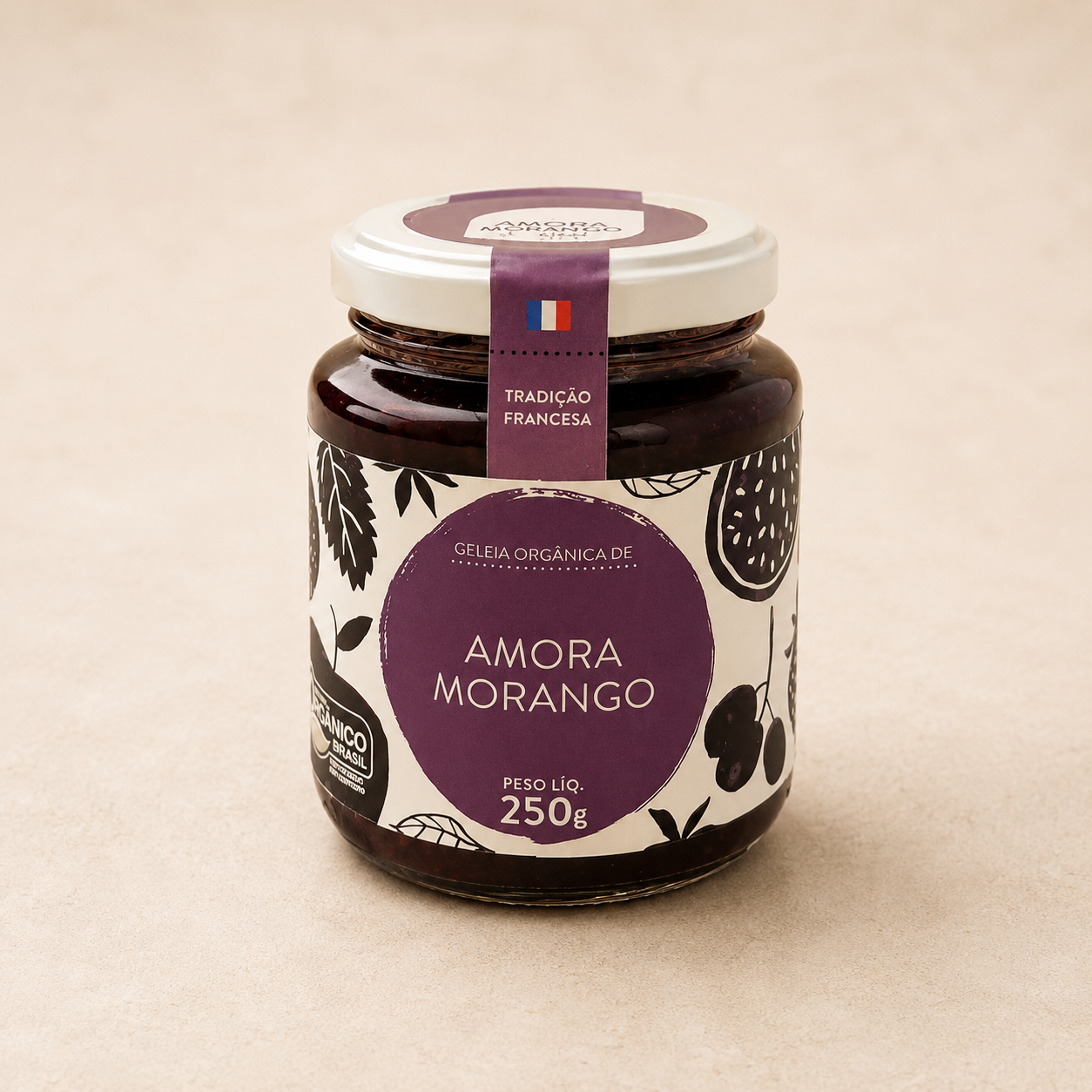 Geléia de Amora e Morango
