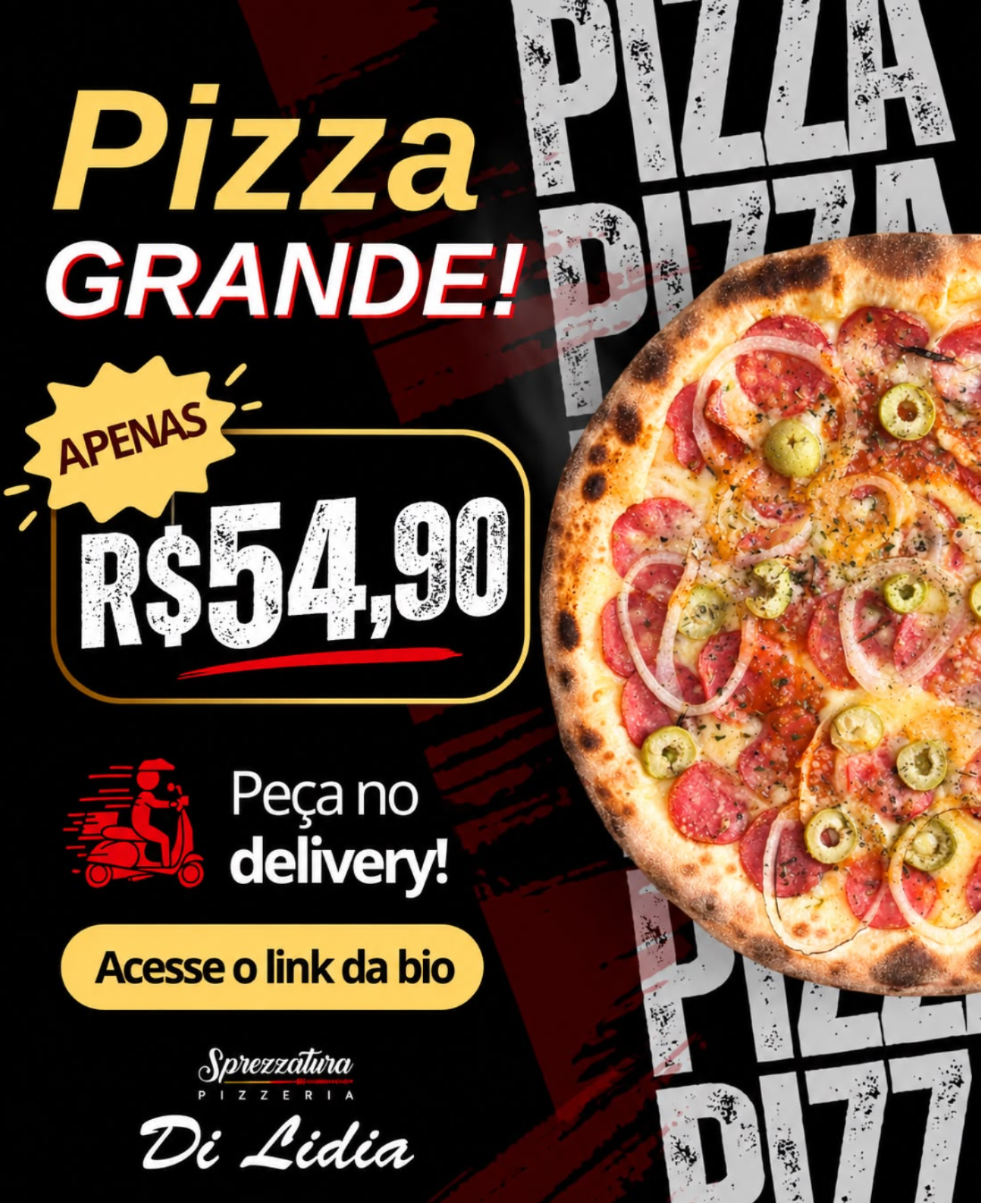 Promo Pizza Grande