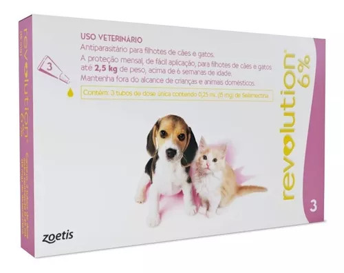 Revolution 6% até 2.5kg  - 3un