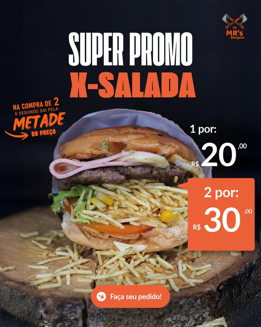 COMBO X SALADA - PROMOÇÃO