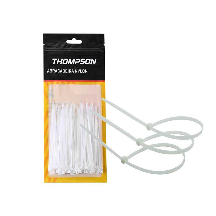 ABRAÇADEIRA NYLON 200MMX3,6MM THOMPSON 