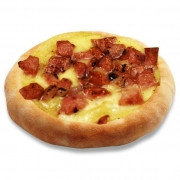 ESFIHA MUSSARELA COM BACON