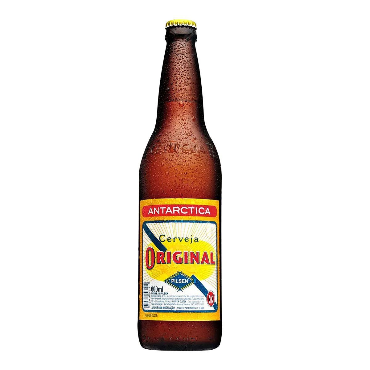 CERVEJA ORIGINAL GF 600ML APENAS O LIQUIDO