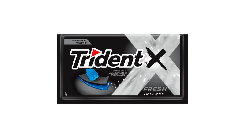 CHICLETE TRIDENT FRESH INTENSE 8GR