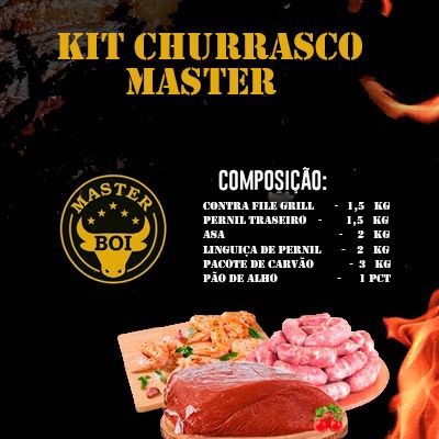 KIT CHURRASCO MASTER