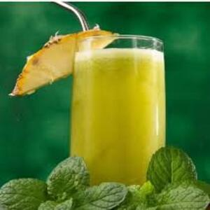 SUCO POLPA ABACAXI C/ HORTELÃ