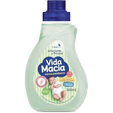 AMACIANTE DE ROUPA VIDA MACIAHIPOALERGENICO 500ML