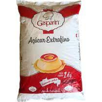 Açucar Gasparin extra fino 1Kg