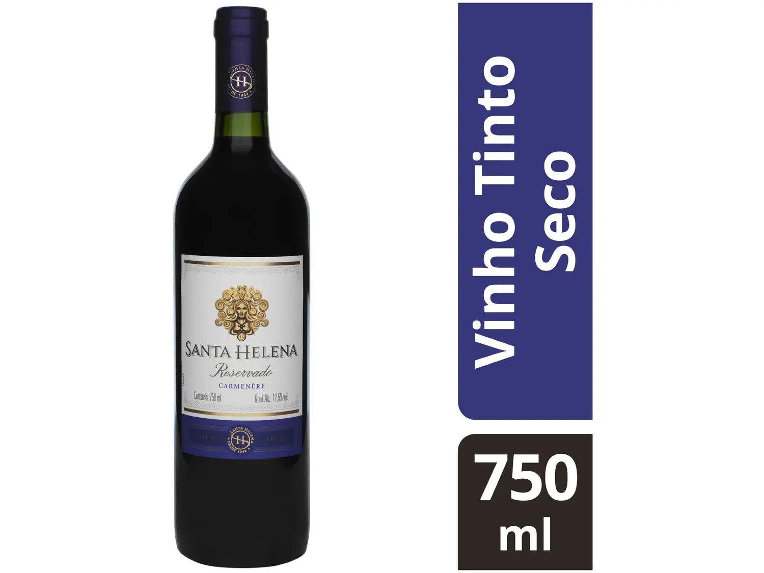 VINHO SANTA HELENA CARMENÉRE 750ML