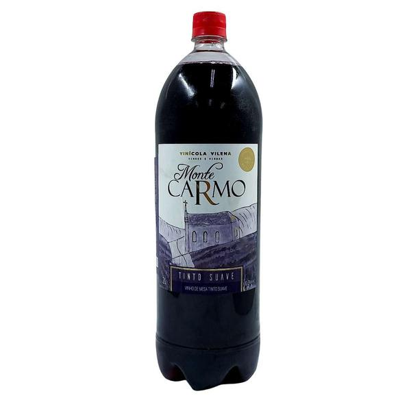 VINHO TINTO SUAVE MONTE CARMO 2L