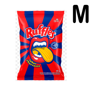 RUFFLES CHURRASCO 68G
