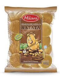 PÃO BISNAGUINHA BATATA MILANI 250G