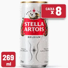 Cerveja Stella Artois Lata Sleek 269ml  