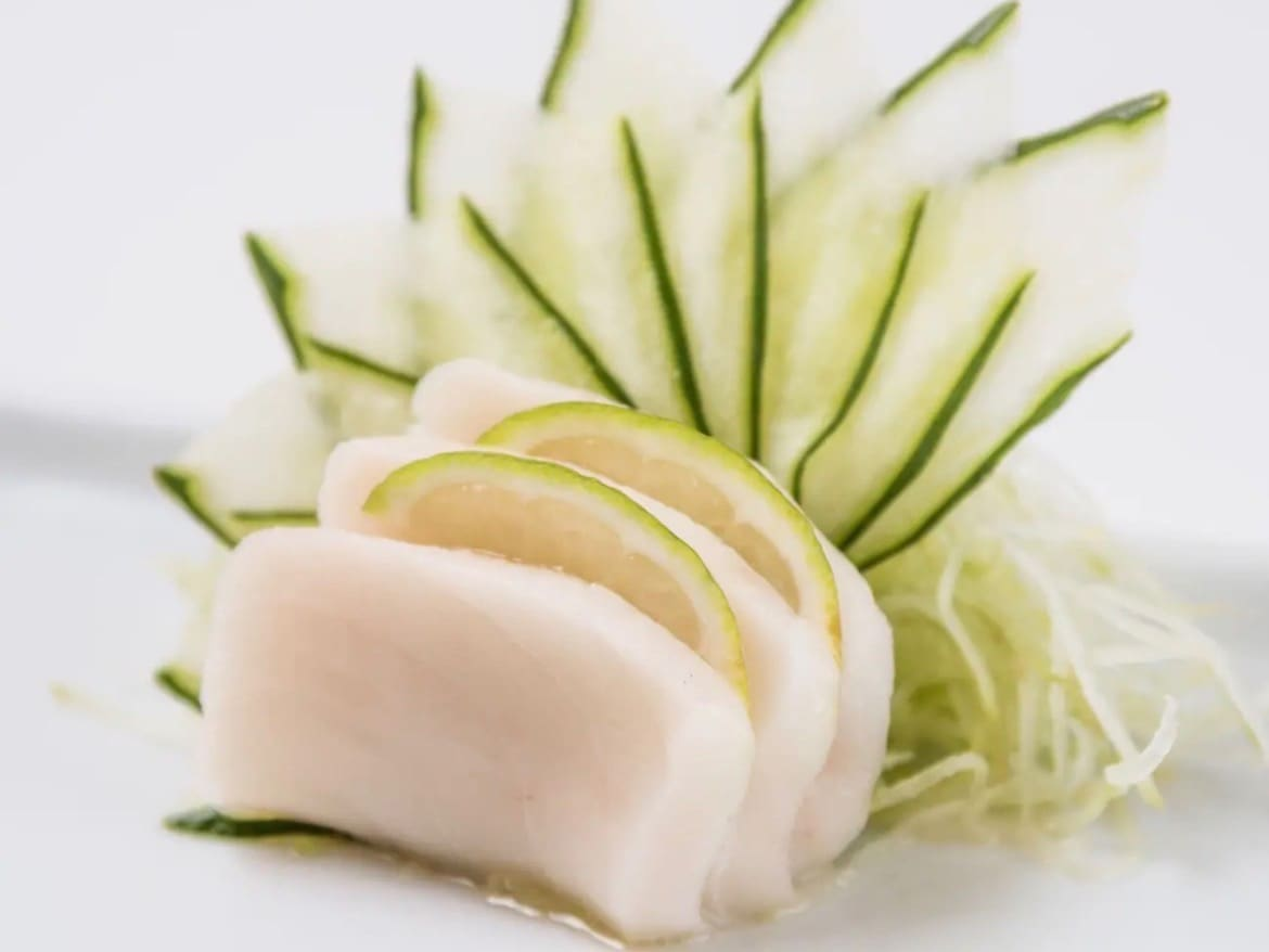 SASHIMI DE PEIXE BRANCO