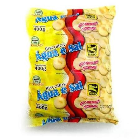 Bolacha 3 Maio Agua Sal  Zr Lact Pct 300g