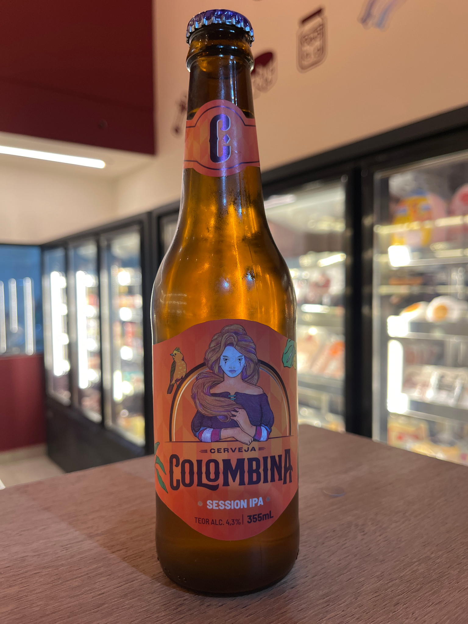 Cerveja colombina Session IPA