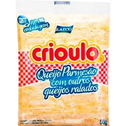 Queijo Parmesao Ralado (Crioulo) 50g