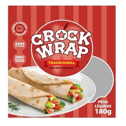 Massa de Tortilha Tradicional Crock Wrap 180g