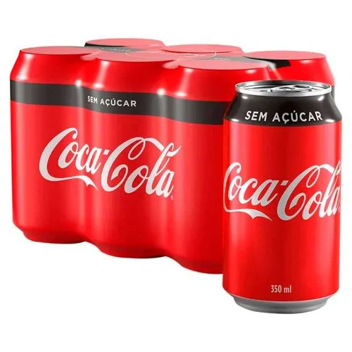 PACK COCA LATA ZERO QUENTE
