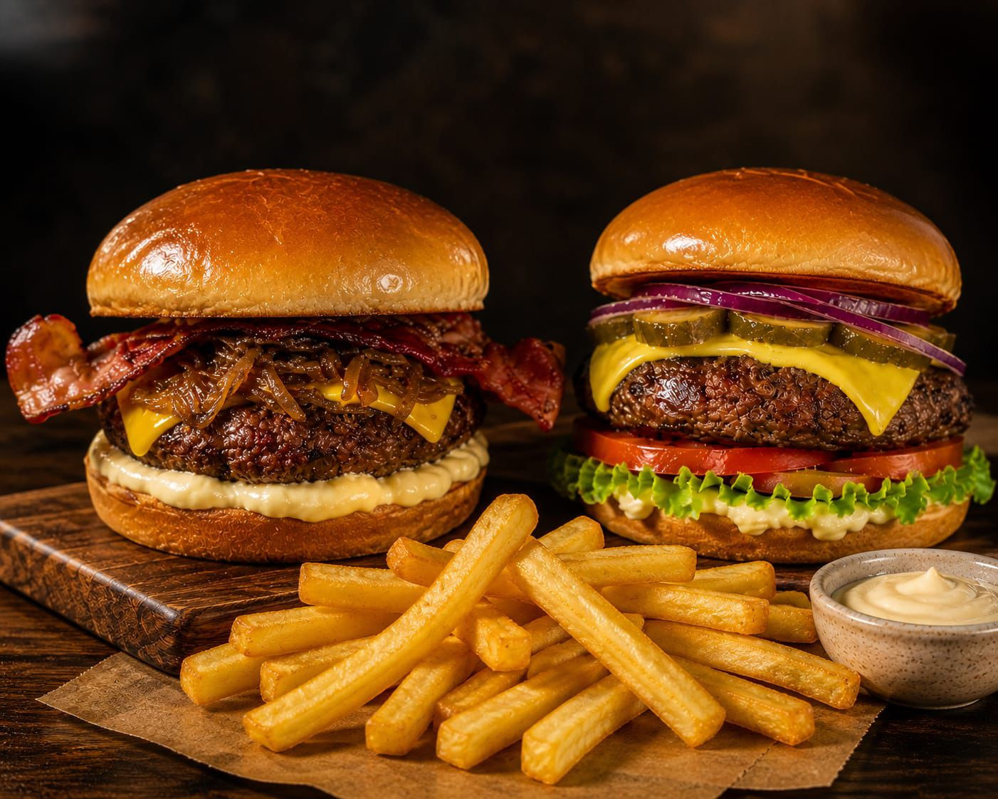 COMBO TOP BACON+TOP SALADA+BATATA P