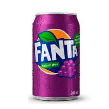 Fanta uva lata