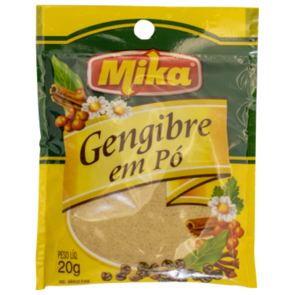 GENGIBRE EM PO MIKA 20G