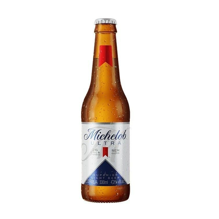 CERVEJA MICHELOB ULTRA LIGHT LAGER LN 330ML