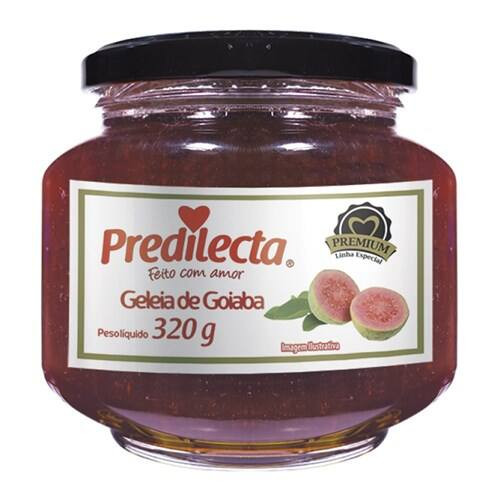 Geléia Predilecta Premium Goiaba Embalagem 320g