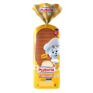 PAO DE FORMA PLUSVITA TRADICIONAL 480G
