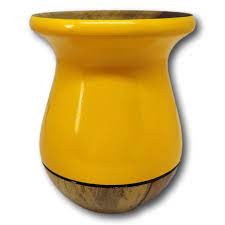 Cuia de madeira cores a partir de 69,95