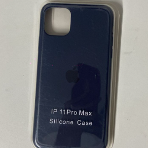 CAPA AZUL ESC IPHONE 11 PRO MAX SILICONE CASE