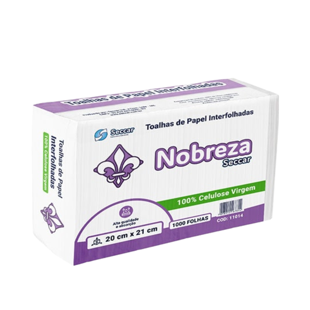 PAPEL INTERF NOBREZA 100% CEL 20X21 C1000 FLS