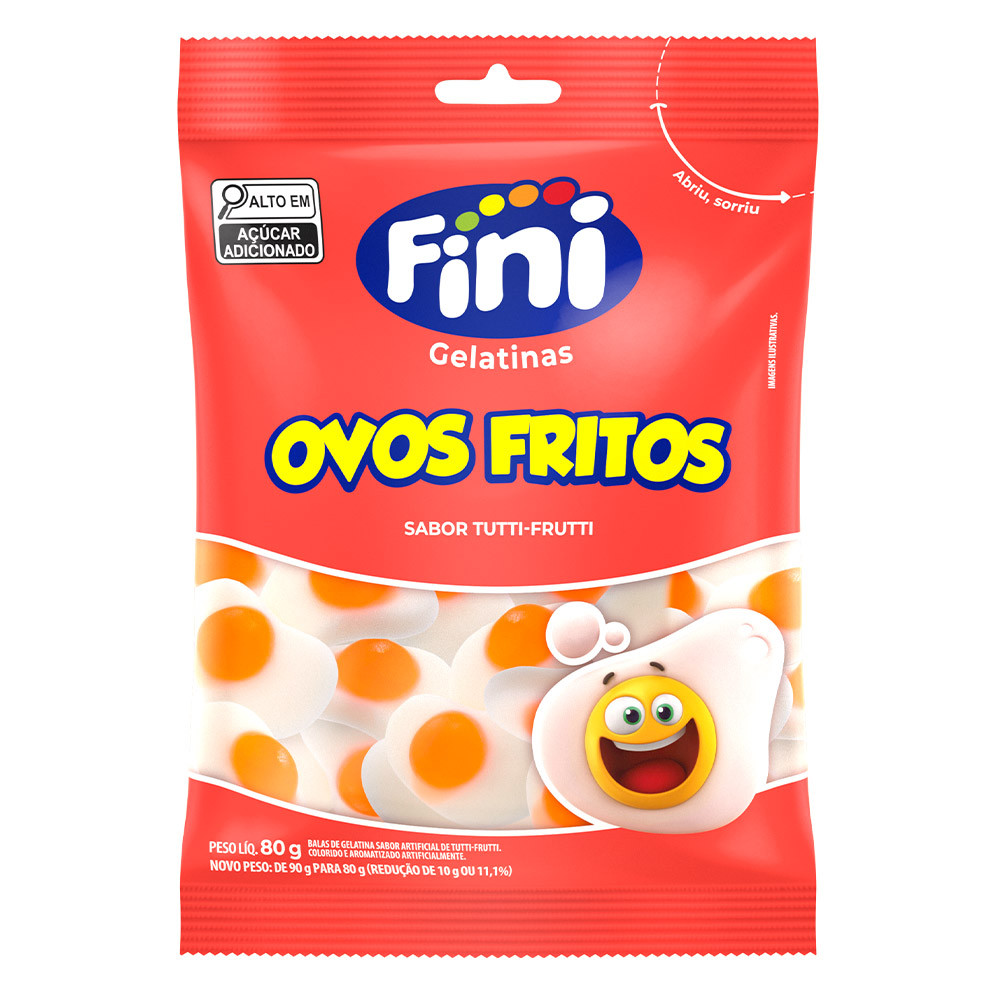BALA FINI OVOS FRITOS 80G 