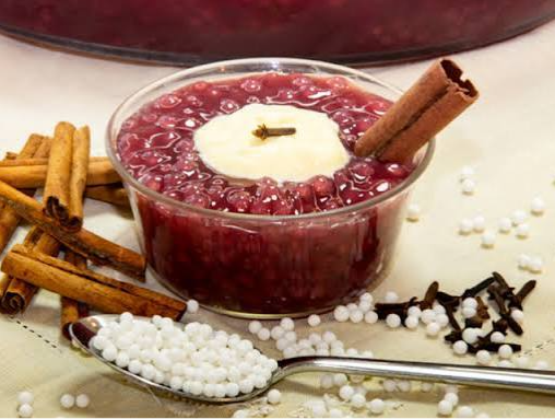  SAGU COM CREME