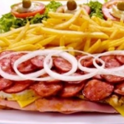 Bauru de Carne Ou Frango.