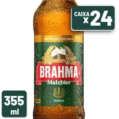Cerveja Malzbier Brahma Long Neck 355ml 