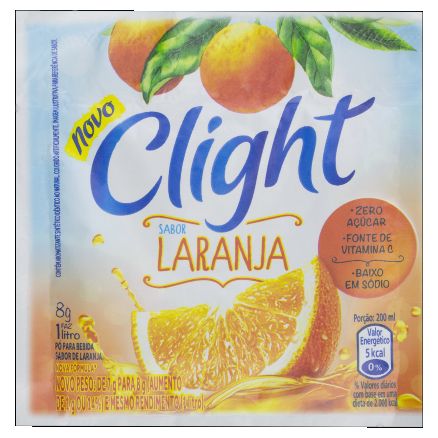 REFRESCO PO CLIGHT LARANJA