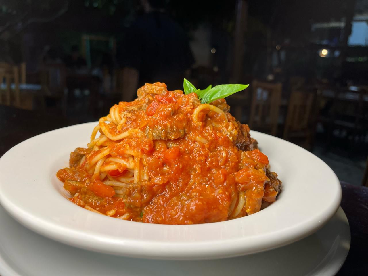Fettuccine bolonhesa