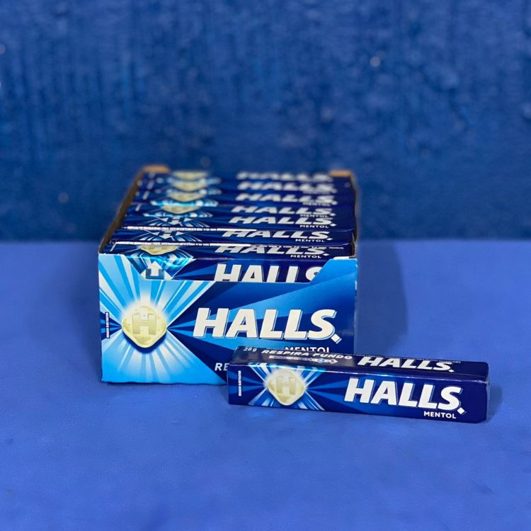 HALLS MENTOL 28G