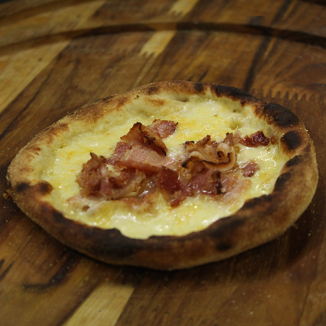 ESFIHA BACON C/ QUEIJO
