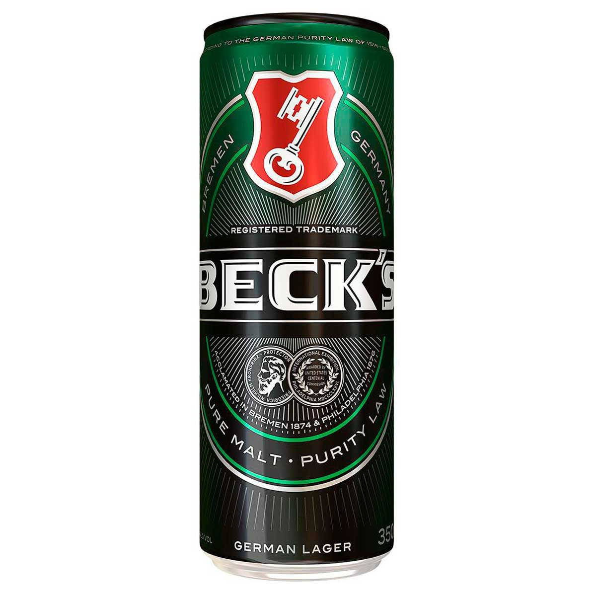 BECKS LATA 350ML