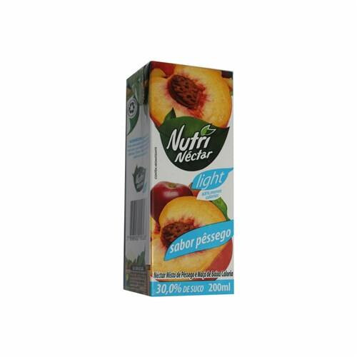 Suco Pronto Nutri Néctar Light Pêssego Caixa 200ml