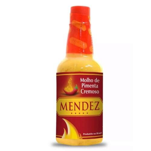 Molho de Pimenta Cremoso Mendez Tradicional Embalagem 232g