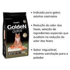 Golden gato castrado salmão 10,1 kg