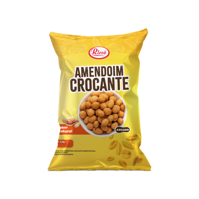 AMENDOIM CROCANTE RICCO SABOR NATURAL 400G 